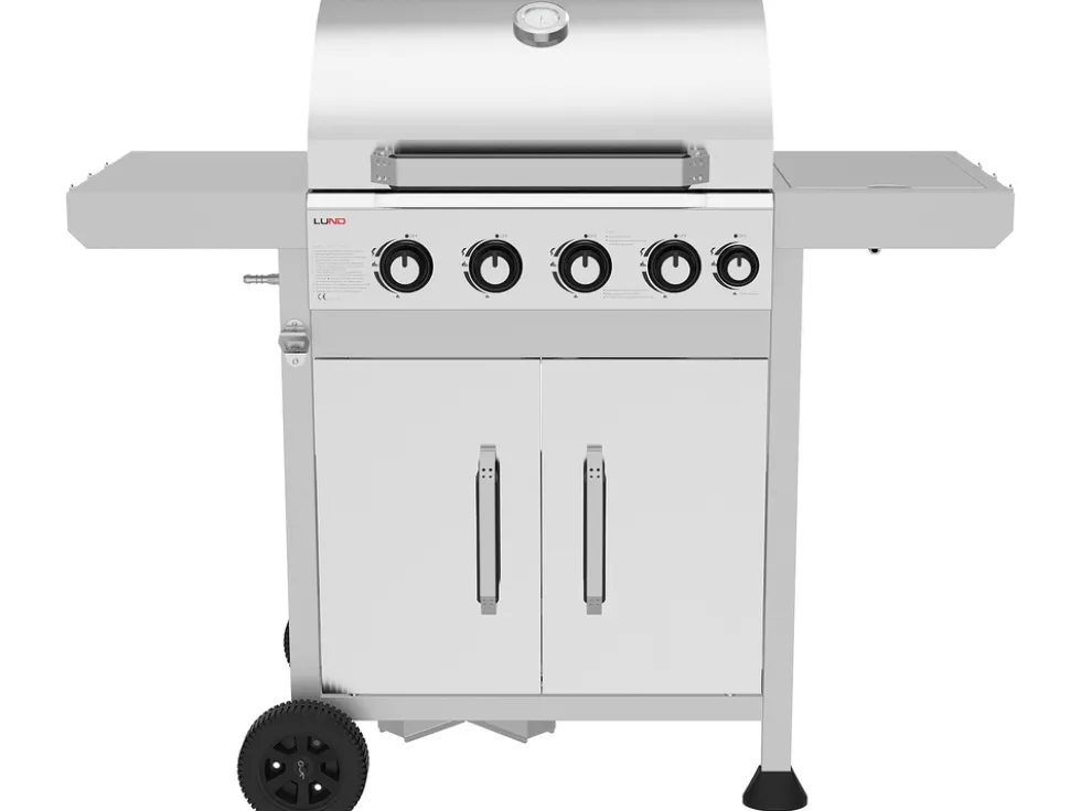 GRILL GAZOWY 4+1 ŻELIW RUSZT, 14,5KW