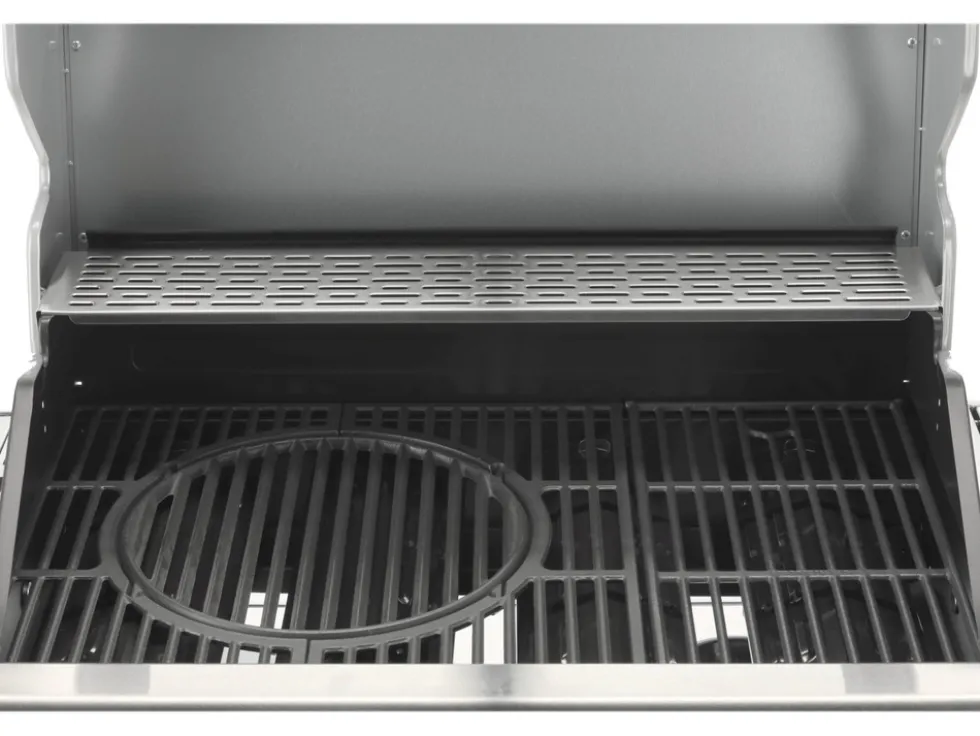 GRILL GAZOWY ITAMI 4+1 STAL NIERDZEWNA 14,2KW, Z SZYBĄ