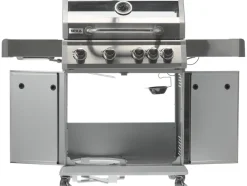 GRILL GAZOWY ITAMI 4+1 STAL NIERDZEWNA 14,2KW, Z SZYBĄ