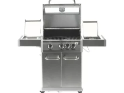 GRILL GAZOWY ITAMI 3+1 STAL NIERDZEWNA 11,5KW, Z SZYBĄ
