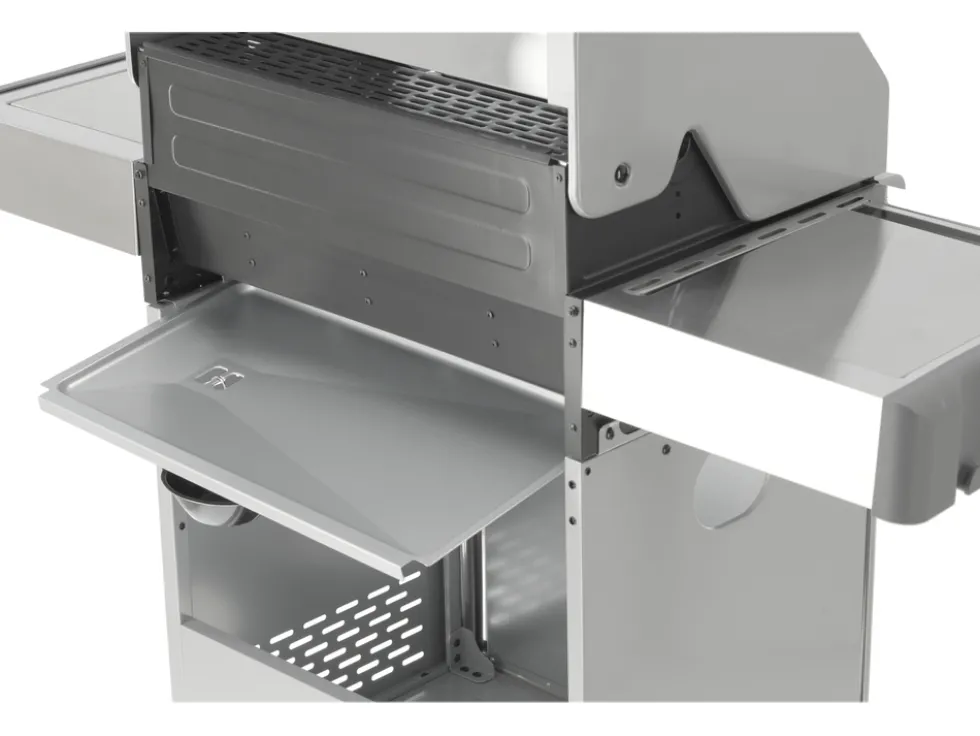 GRILL GAZOWY ITAMI 3+1 STAL NIERDZEWNA 11,5KW, Z SZYBĄ