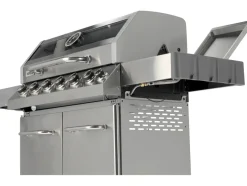 GRILL GAZOWY ITAMI 6+1 STAL NIERDZEWNA 20,5KW, Z SZYBĄ