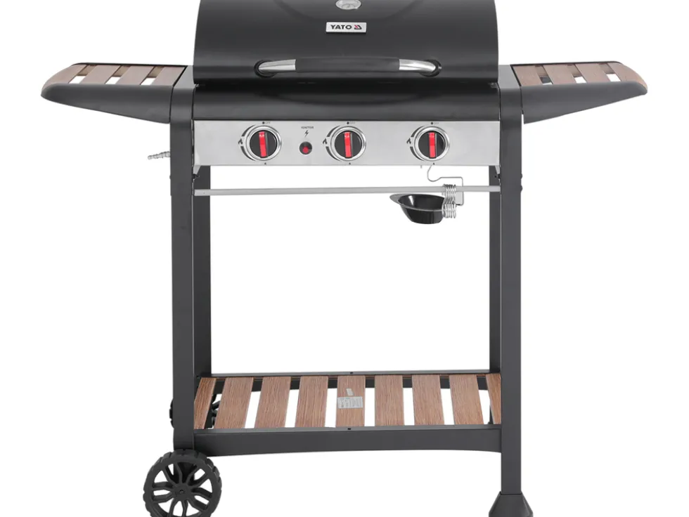 GRILL GAZOWY NATORI, 3 PALNIKI, 9KW