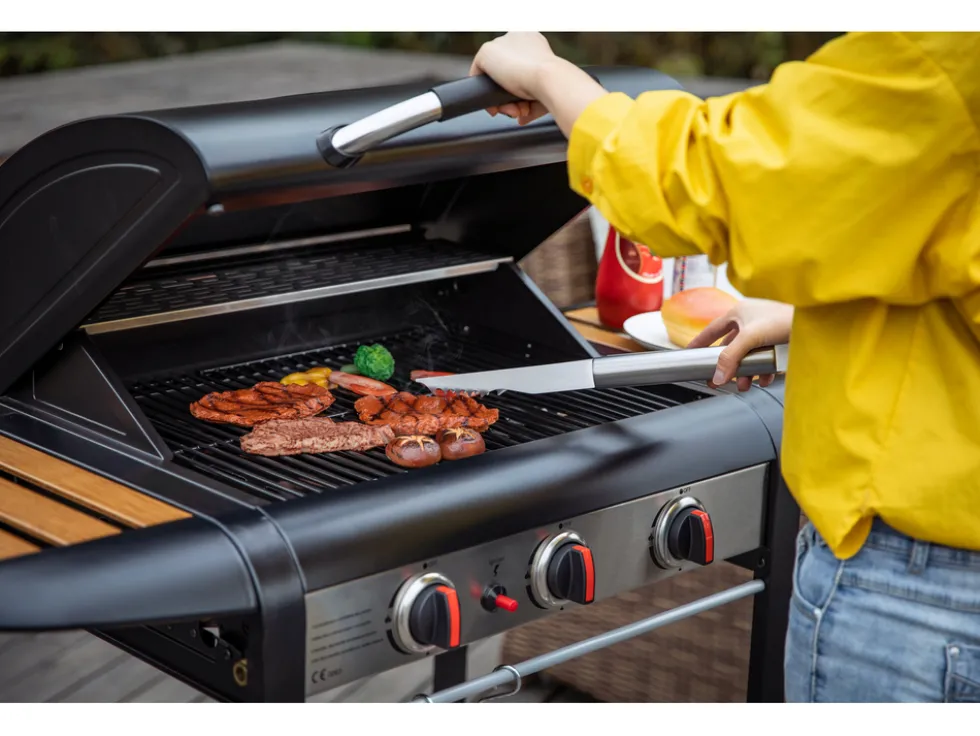 GRILL GAZOWY NATORI, 3 PALNIKI, 9KW