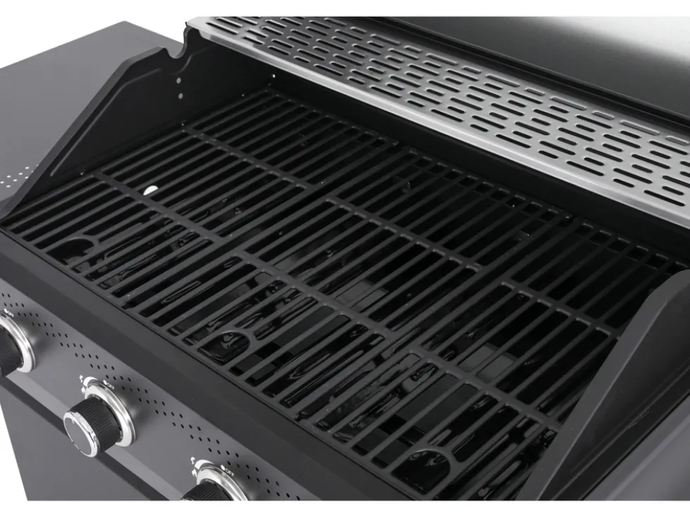 GRILL GAZOWY OKAYA 4+1, 14,2KW, Z SZYBĄ