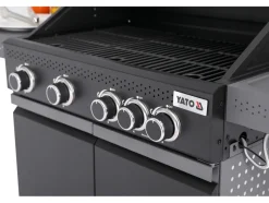 GRILL GAZOWY OKAYA 4+1, 14,2KW, Z SZYBĄ