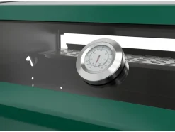 GRILL GAZOWY OKAYA 4+1, 14,2KW, Z SZYBĄ, ZIELONY