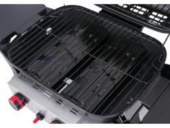 GRILL GAZOWY PRZENOŚNY YAKE, 2 PALNIKI, 5KW YAKE