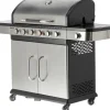GRILL GAZOWY ZUSHI 6+1 STAL NIERDZEWNA 20,2KW