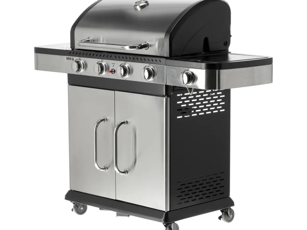 GRILL GAZOWY ZUSHI 4+1, STAL NIERDZEWNA 14,2KW