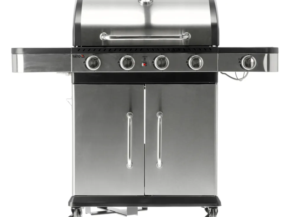 GRILL GAZOWY ZUSHI 4+1, STAL NIERDZEWNA 14,2KW