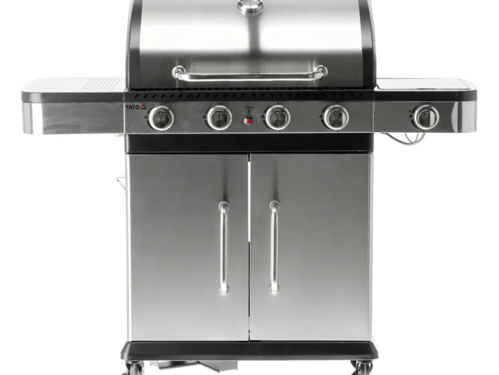 GRILL GAZOWY ZUSHI 4+1, STAL NIERDZEWNA 14,2KW
