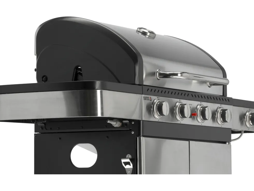 GRILL GAZOWY ZUSHI 4+1, STAL NIERDZEWNA 14,2KW