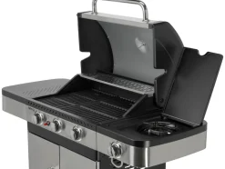 GRILL GAZOWY ZUSHI 3+1, STAL NIERDZEWNA 11,2KW