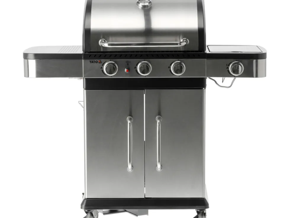 GRILL GAZOWY ZUSHI 3+1, STAL NIERDZEWNA 11,2KW