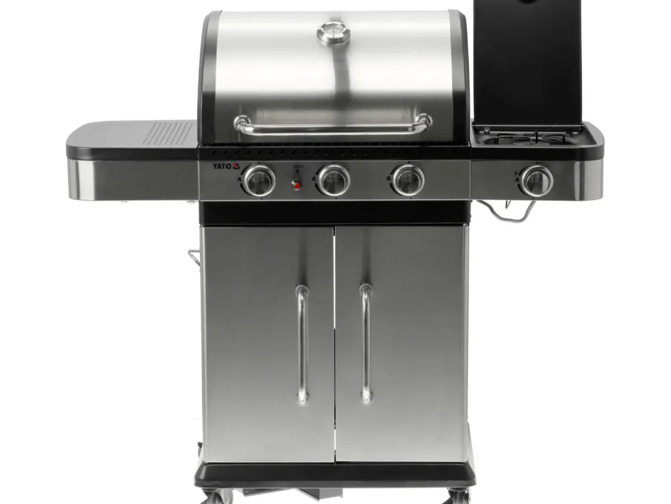 GRILL GAZOWY ZUSHI 3+1, STAL NIERDZEWNA 11,2KW