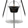 GRILL I MISA WISZĄCE NA TRÓJNOGU 49CM