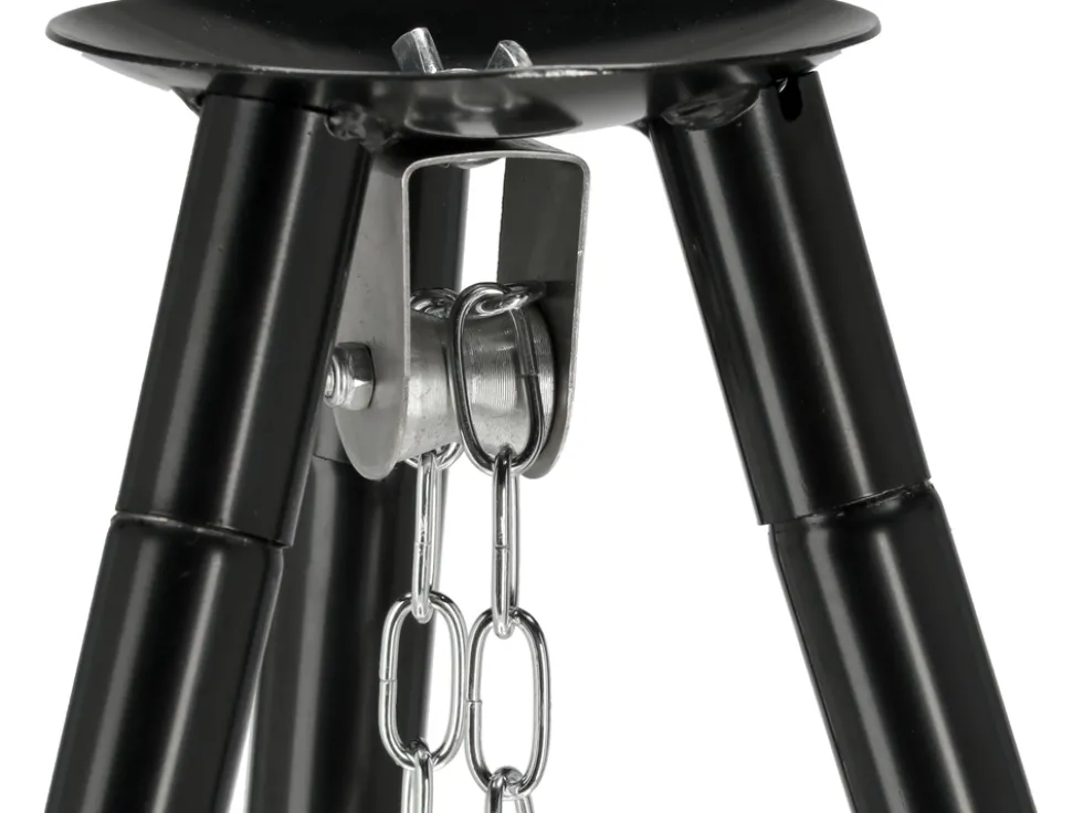 GRILL I MISA WISZĄCE NA TRÓJNOGU 49CM