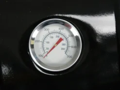 GRILL OGRODOWY WĘGLOWY OKRĄGŁY Z POKRYWĄ, ŚREDNICA 54 CM