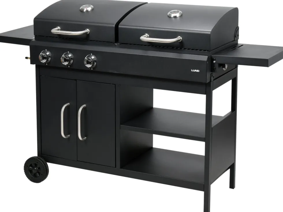 GRILL 2W1, GAZOWY + WĘGLOWY TORNE 8,4KW