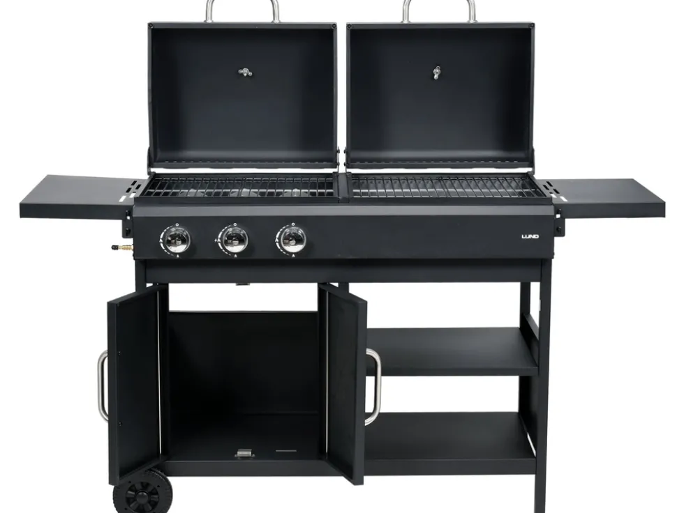 GRILL 2W1, GAZOWY + WĘGLOWY TORNE 8,4KW