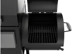 GRILL 4W1, GAZOWY + WĘGLOWY + WĘDZARNIA + PALNIK BOCZNY, 8,5KW
