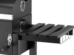 GRILL WĘGLOWY DELUXE, ŻELIWNY RUSZT 54X37CM