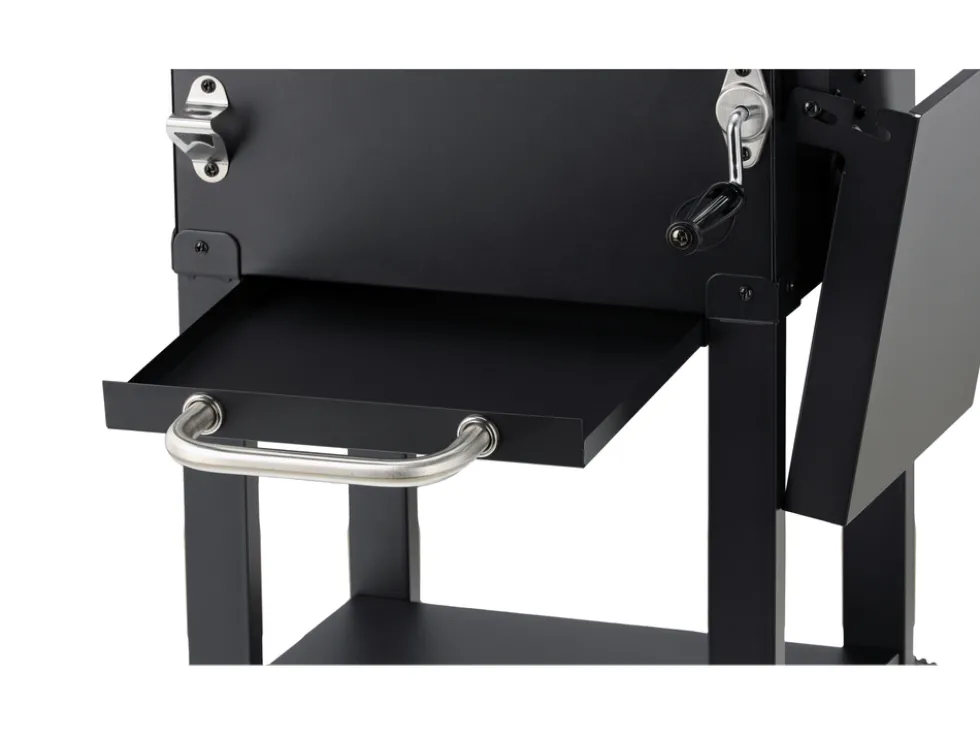 GRILL WĘGLOWY DELUXE, RUSZT 39,5 X 29,5CM