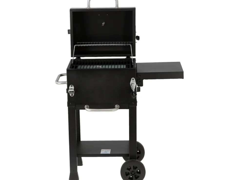 GRILL WĘGLOWY DELUXE, RUSZT 39,5 X 29,5CM