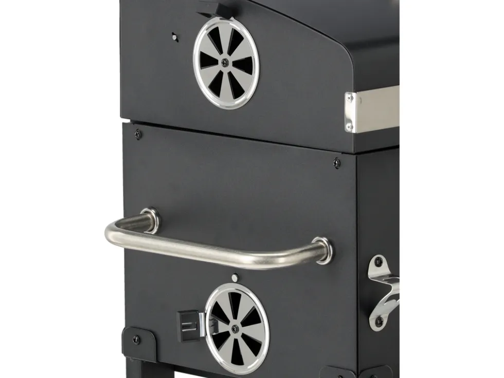 GRILL WĘGLOWY DELUXE, RUSZT 39,5 X 29,5CM
