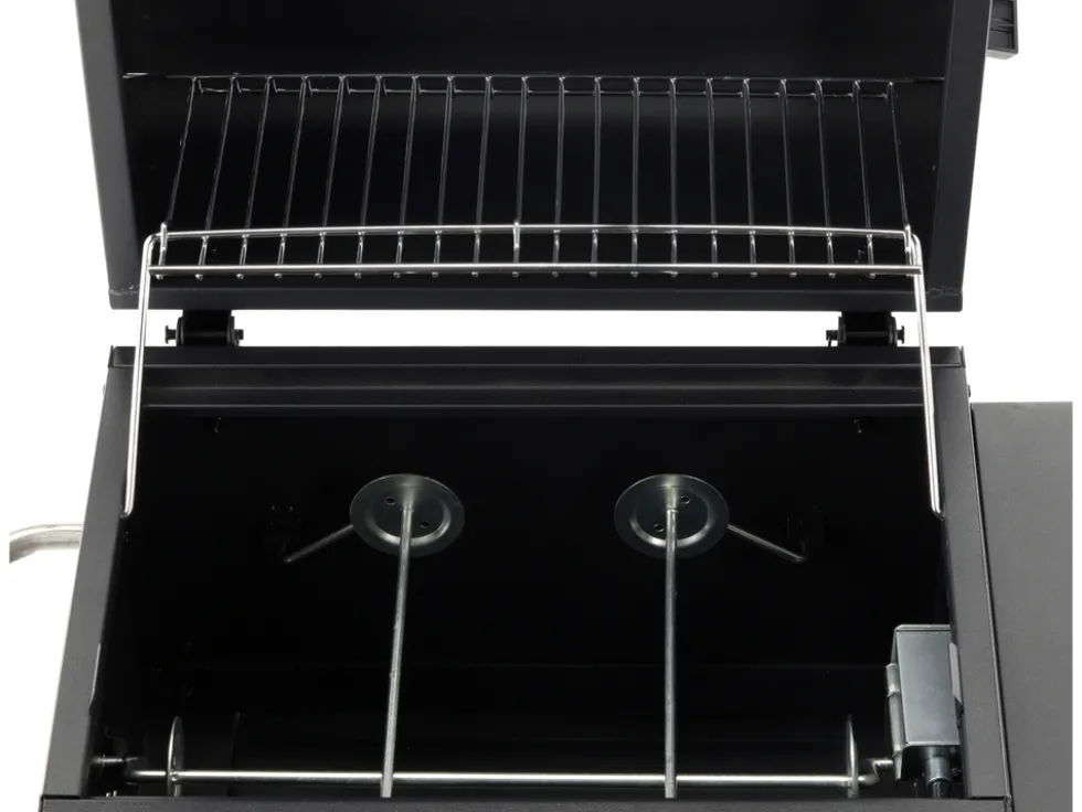 GRILL WĘGLOWY DELUXE, RUSZT 39,5 X 29,5CM