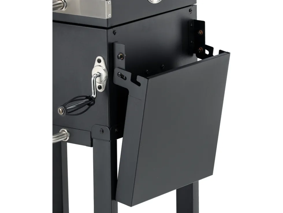 GRILL WĘGLOWY DELUXE, RUSZT 39,5 X 29,5CM