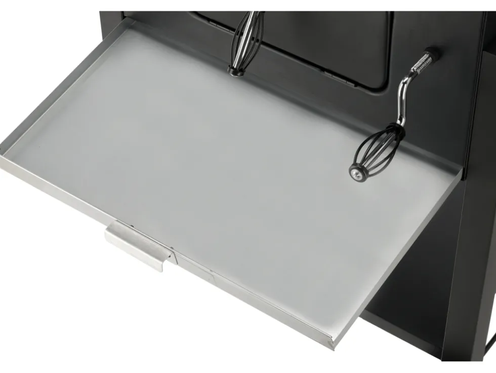 GRILL WĘGLOWY DELUXE Z WĘDZARNIĄ