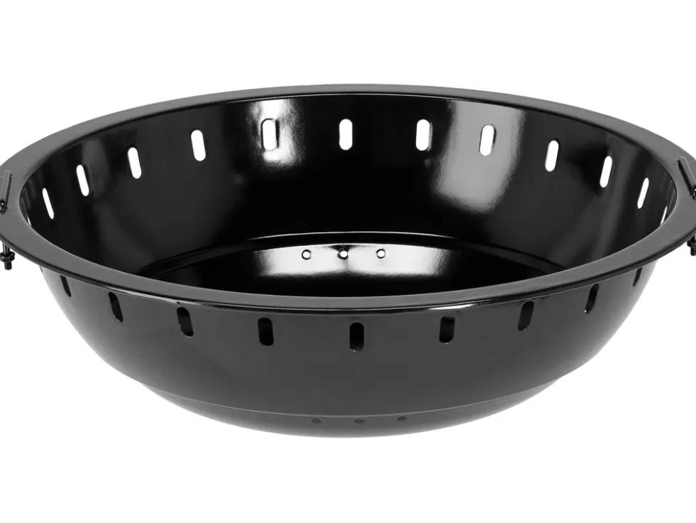 GRILL WĘGLOWY OKRĄGŁY 54CM CZARNY