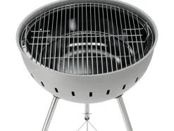 GRILL WĘGLOWY OKRĄGŁY 54CM SZARY