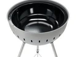 GRILL WĘGLOWY OKRĄGŁY 54CM SZARY