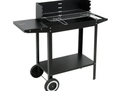 GRILL WĘGLOWY Z PÓŁKĄ, RUSZT 48 X 26.5CM