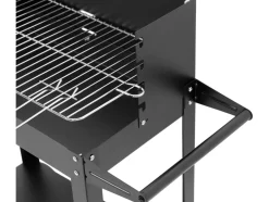 GRILL WĘGLOWY Z PÓŁKĄ, RUSZT 48 X 26.5CM