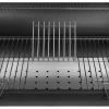 GRILL WĘGLOWY Z POKRYWĄ, RUSZT 71X35CM