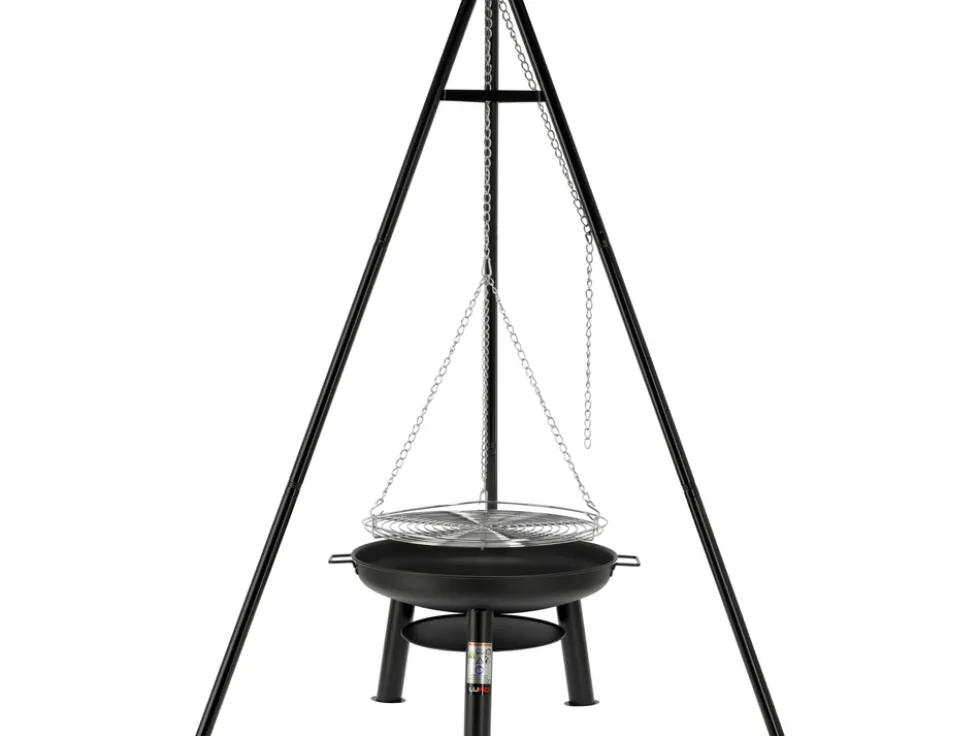 GRILL WISZĄCY NA TRÓJNOGU, RUSZT 56,5CM