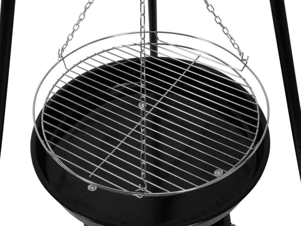 GRILL WISZĄCY NA TRÓJNOGU, RUSZT 46CM