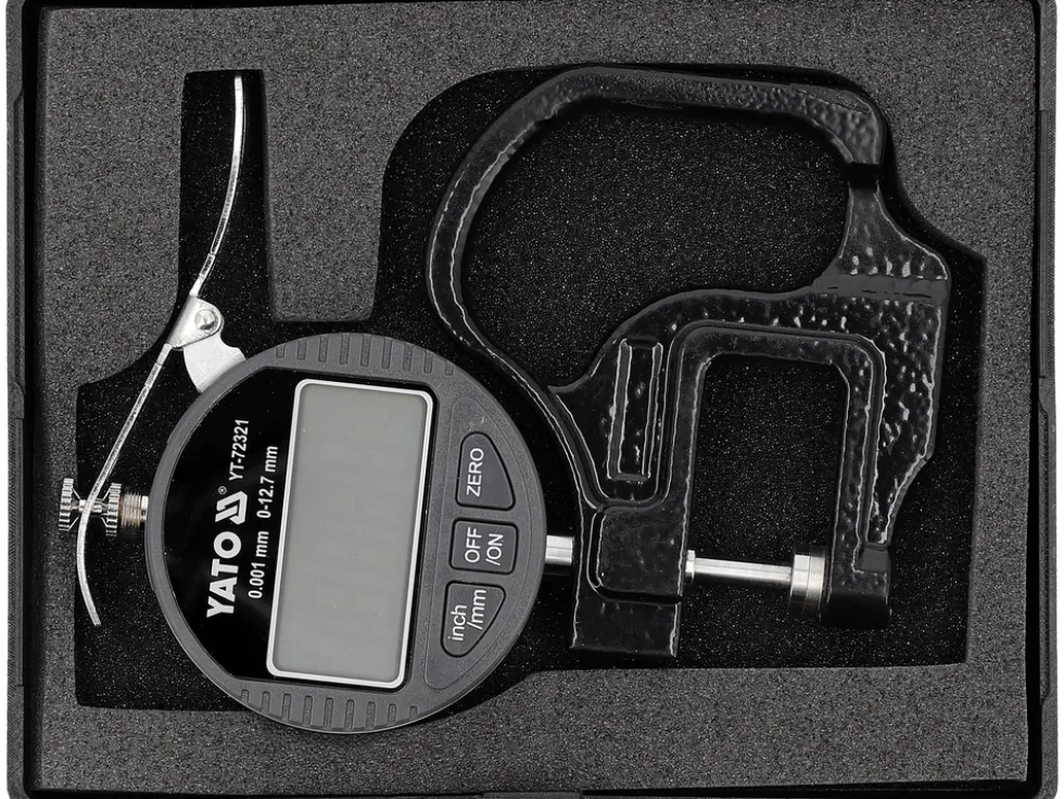 GRUBOŚCIOMIERZ ZEGAR 12,7MM / 0,001MM