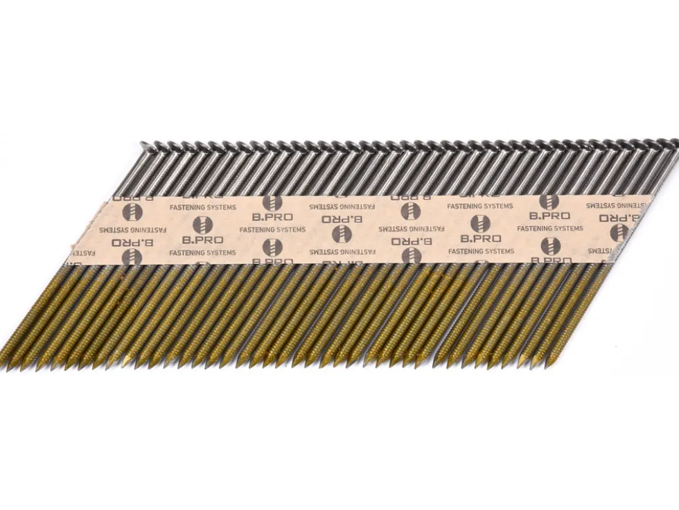 GWOŹDZIE TAŚMOWE DO GWOŹDZIARKI 75MM DRUT 2,8MM KĄT 34° 3000SZT