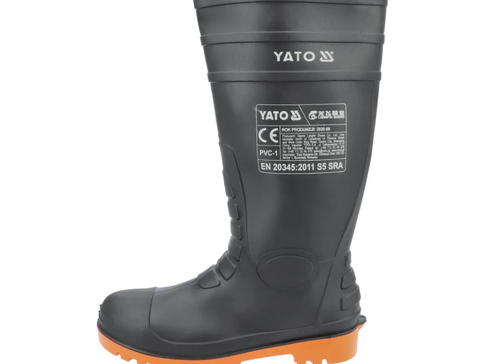 KALOSZE Z METALOWYM PODNOSKIEM ROZM.41
