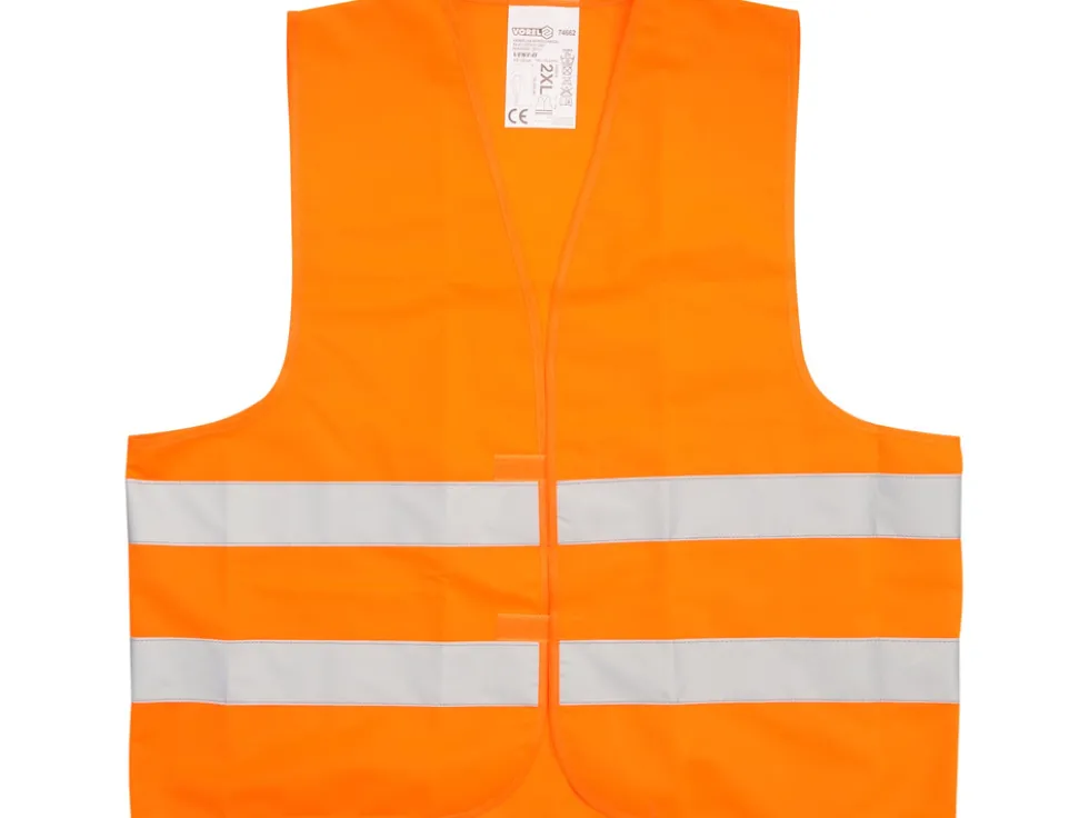 KAMIZELKA OSTRZEGAWCZA ORANGE ROZM. 2XL