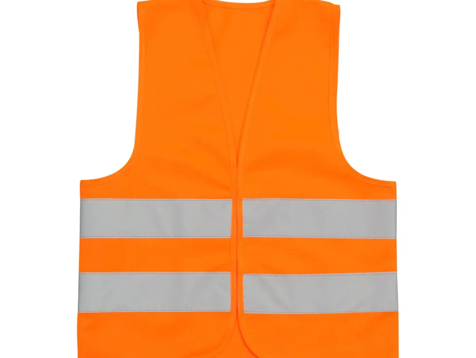 KAMIZELKA OSTRZEGAWCZA ORANGE ROZM. XL