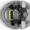 KASK OCHRONNY ZIELONY WYSOKI KOMFORT SZYBKA REGULACJA ABS