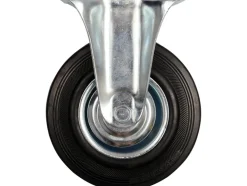 KÓŁKO STAŁE Z CZARNĄ GUMĄ 160MM