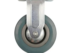 KÓŁKO STAŁE Z SZARĄ GUMĄ 125MM
