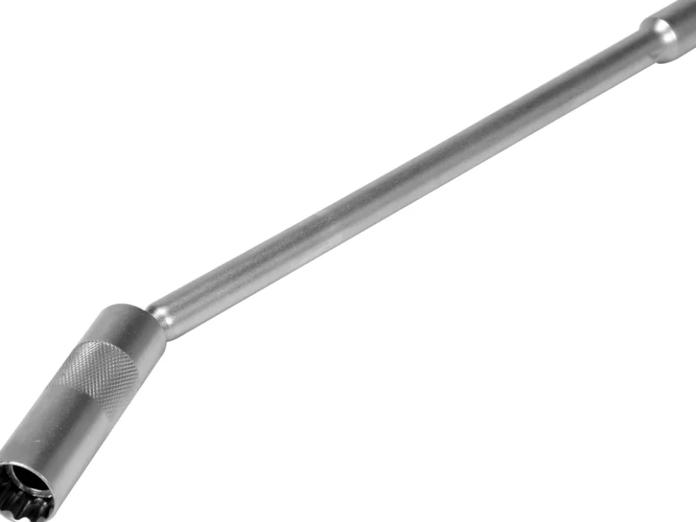 KLUCZ DO ŚWIEC 16MM Z PRZEDŁUŻKĄ 3/8" I MAGNESEM. DŁUGOŚĆ 310MM